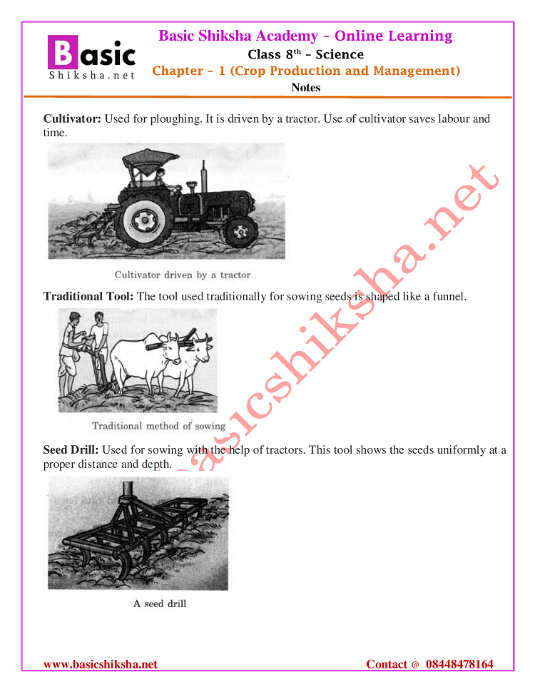CBSE Class 8 Chapter 1 NCERT Notes